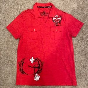 Guess Red Polo